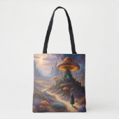 Magic Mushroom Planet Tote Bag (Voorkant)