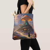 Magic Mushroom Planet Tote Bag (Dichtbij)