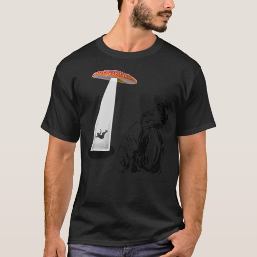Magic Mushroom Psychedelic - Psilocybine Cubensis  T-shirt (Voorkant)