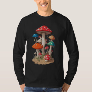 Magic Mushroom Shirt Hippie-Shirt Mycologie