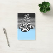 Magic Mushrooms blauw vervagen Post-it notitieblok Post-it® Notes (Kantoor)