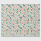 Magic Mushrooms Forest Pattern Cadeaupapier (Vlak)