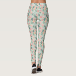 Magic Mushrooms Forest Pattern Leggings