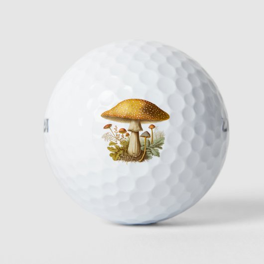 Magic Mushrooms Golf Ballen (Voorkant)