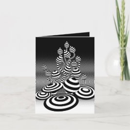 Magic Mushrooms kleine wenskaart Kaart