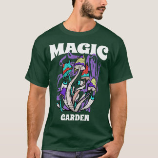 Magic Mushrooms psychedelische trippy T-shirt