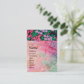 MAGIC MYRTLE Bloemen Sprankelende Reflecties Roze Visitekaartje (Staand voorkant)
