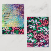 MAGIC MYRTLE / Mousserende goudreflecties Visitekaartje (Voorkant / Achterkant)