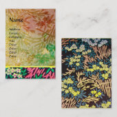 MAGIC MYRTLE / Mousserende goudreflecties Visitekaartje (Voorkant / Achterkant)