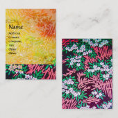 MAGIC MYRTLE / Mousserende goudreflecties Visitekaartje (Voorkant / Achterkant)