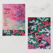 MAGIC MYRTLE / Mousserende goudreflecties Visitekaartje (Voorkant / Achterkant)