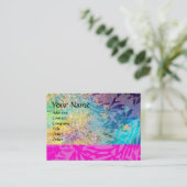 MAGIC MYRTLE / Mousserende goudreflecties Visitekaartje (Staand voorkant)