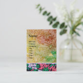 MAGIC MYRTLE / Mousserende goudreflecties Visitekaartje (Staand voorkant)