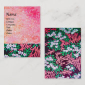 MAGIC MYRTLE / Mousserende goudreflecties Visitekaartje (Voorkant / Achterkant)