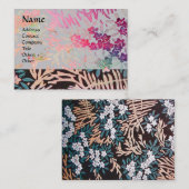 MAGIC MYRTLE / Mousserende goudreflecties Visitekaartje (Voorkant / Achterkant)