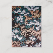 MAGIC MYRTLE / Mousserende goudreflecties Visitekaartje (Achterkant)