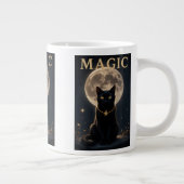 MAGIC – Mystic Black Cat & Full Moon Design Grote Koffiekop (Rechts)
