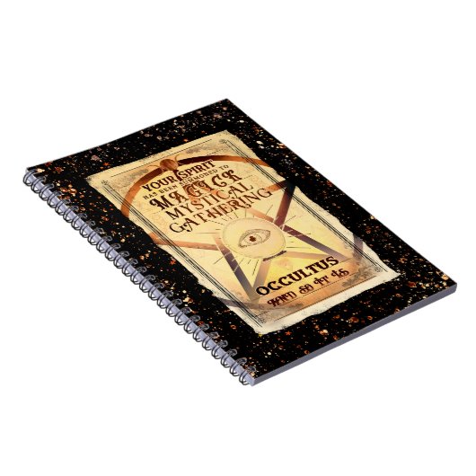 Magic Mystical Gathering Magic Fortune Teller Eye Notitieboek (Rechterzijde)
