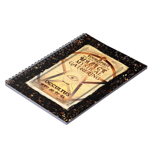 Magic Mystical Gathering Magic Fortune Teller Eye Notitieboek (Linkerzijde)