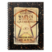 Magic Mystical Gathering Magic Fortune Teller Eye Notitieboek (Voorkant)