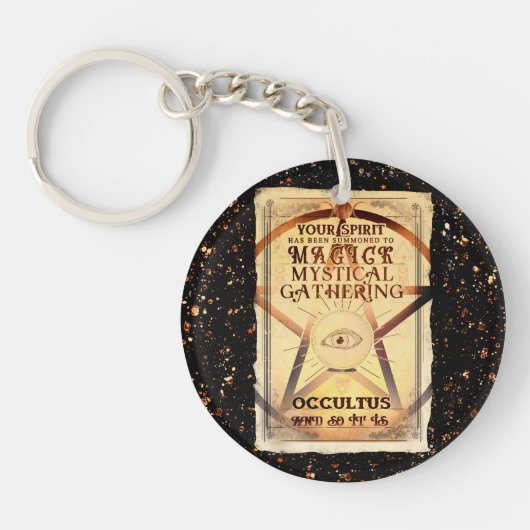 Magic Mystical Gathering Magic Fortune Teller Eye Sleutelhanger (Voorkant)