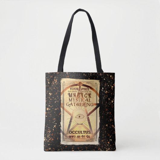 Magic Mystical Gathering Magic Fortune Teller Eye Tote Bag (Voorkant)