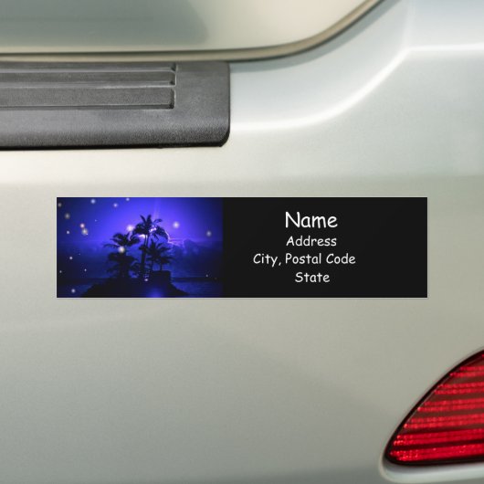 Magic Night Bumpersticker (Op auto)
