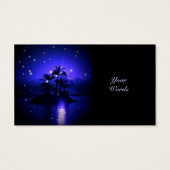 Magic Night Gift Label Visitekaartje (Achterkant)
