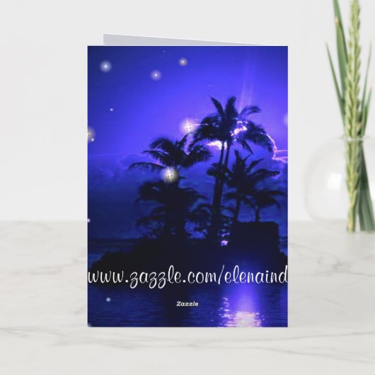 Magic Night Kaart (Achterkant)