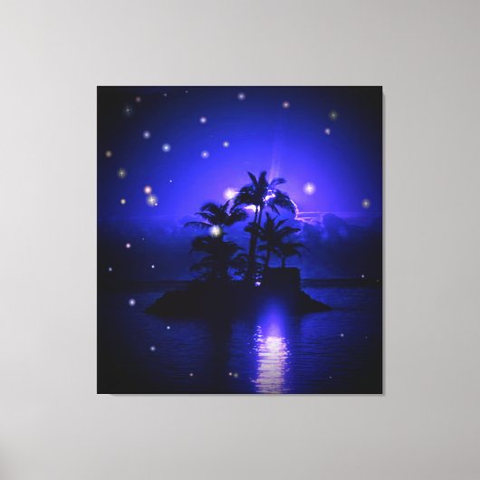 Magic Night Wrapped Canvas Afdruk (Voorkant)