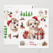 magic of christmas briefkaart (Voorkant / Achterkant)