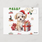 magic of christmas briefkaart (Achterkant)