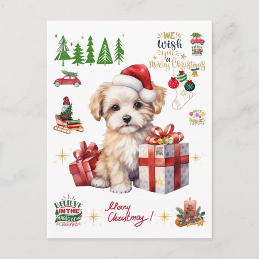 magic of christmas briefkaart (Voorkant)
