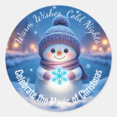 Magic of Christmas sticker (Voorkant)