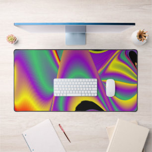 Magic of Colors Abstract 3D Rainbowart Bureaumat