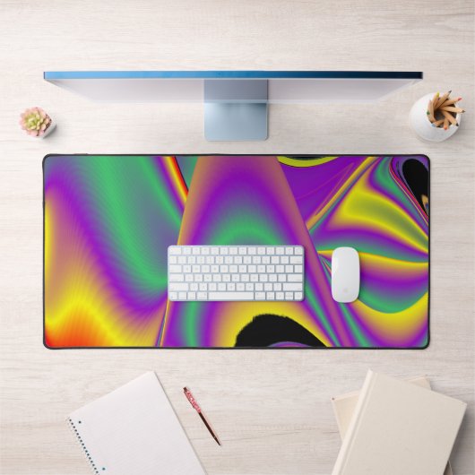 Magic of Colors Abstract 3D Rainbowart Bureaumat (Kantoor 1)