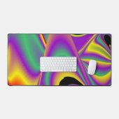 Magic of Colors Abstract 3D Rainbowart Bureaumat (Keyboard & Muis)