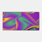 Magic of Colors Abstract 3D Rainbowart Bureaumat (Voorkant)