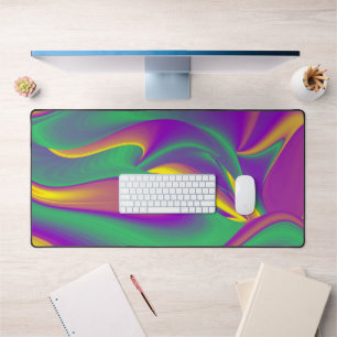 Magic of Colors Abstract 3D Rainbowart Bureaumat