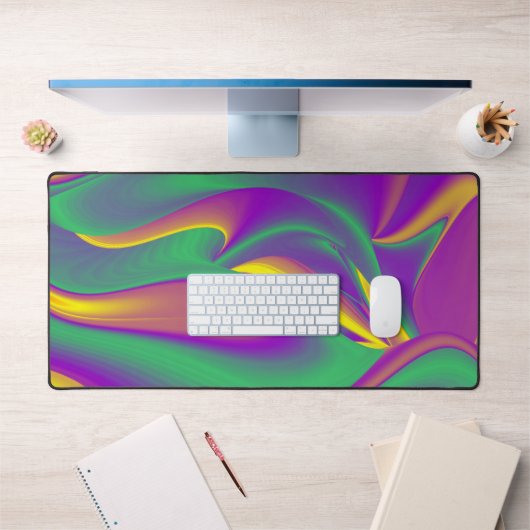 Magic of Colors Abstract 3D Rainbowart Bureaumat (Kantoor 1)