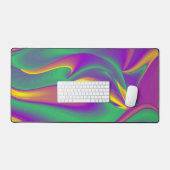 Magic of Colors Abstract 3D Rainbowart Bureaumat (Keyboard & Muis)