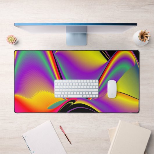 Magic of Colors Abstract 3D Rainbowart Bureaumat (Kantoor 1)