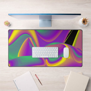 Magic of Colors Abstract 3D Rainbowart Bureaumat