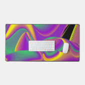 Magic of Colors Abstract 3D Rainbowart Bureaumat (Keyboard & Muis)