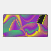 Magic of Colors Abstract 3D Rainbowart Bureaumat (Voorkant)
