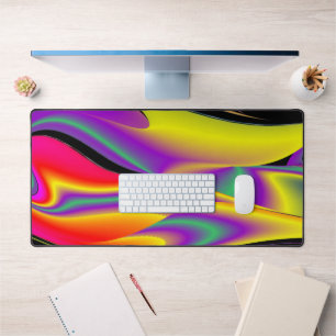 Magic of Colors Abstract 3D Rainbowart Bureaumat
