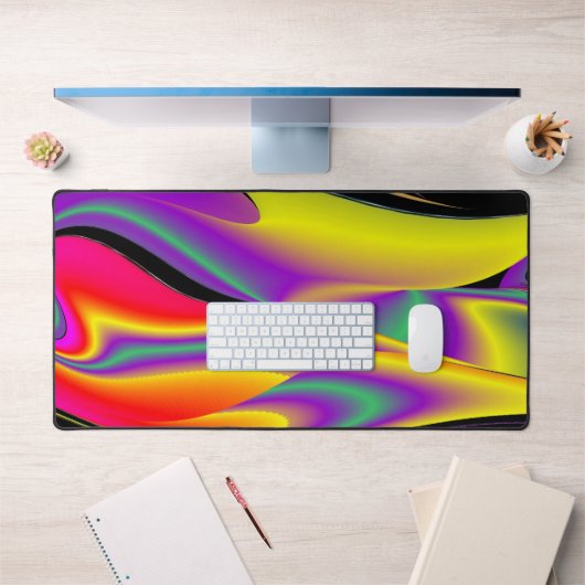 Magic of Colors Abstract 3D Rainbowart Bureaumat (Kantoor 1)