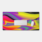 Magic of Colors Abstract 3D Rainbowart Bureaumat (Keyboard & Muis)