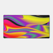 Magic of Colors Abstract 3D Rainbowart Bureaumat (Voorkant)
