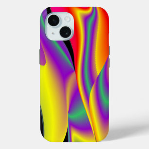 Magic of Colors Abstract 3D Rainbowart iPhone 15 Case